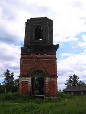 Ryazan bölgesi, Kostino, 30.07.2009, Epiphany Kilisesi
