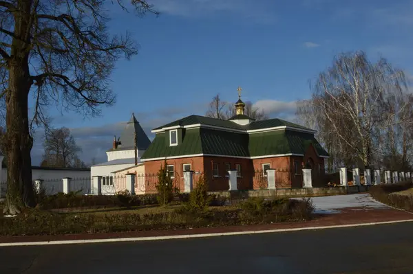 Regione Kaluga Meshchovsk Monastero San Giorgio Meshchovsky — Foto Stock