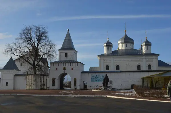 Калуга Мешовськ Санкт Георгій Мешовський Монастир — стокове фото