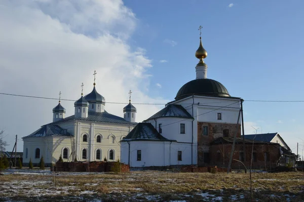 Калужская Область Мещовск Георгиевский Мещовский Монастырь — стоковое фото