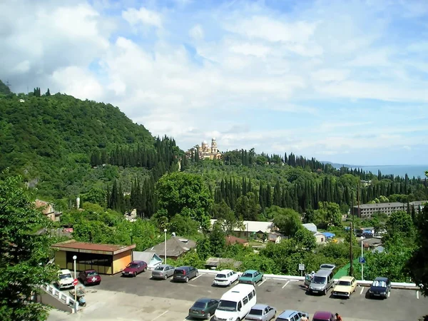 Kaukázus Abházia Athos Kolostor — Stock Fotó