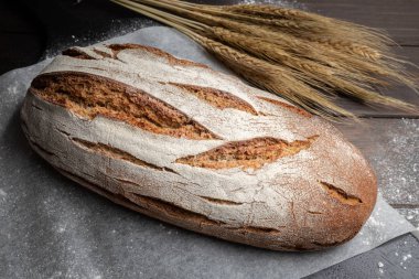 Geleneksel çavdar ekmeği.