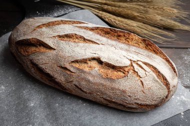 Geleneksel çavdar ekmeği.