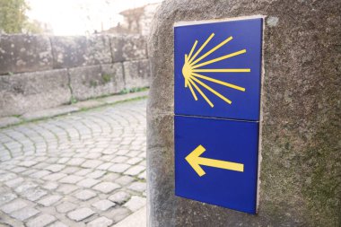 Camino de santiago işareti