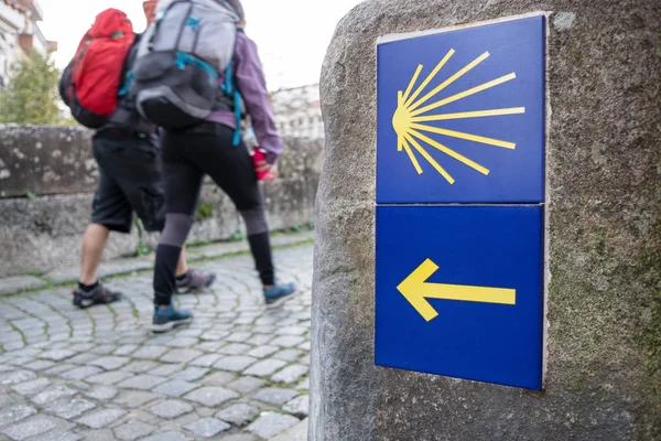 Camino de santiago işareti