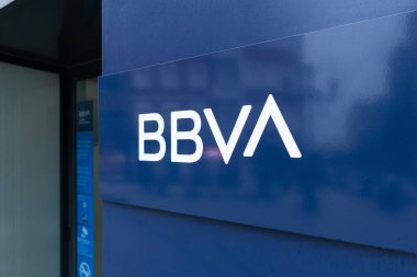 Bbva bankasının yeni logosunu kapat.