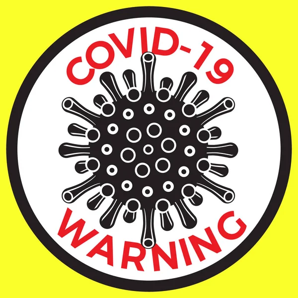 Ikon Virus Coronavirus Covid Ilustrasi Vektor - Stok Vektor