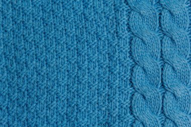 Renkli örgü süveter deseni yakın plan. El yapımı merino yünü ürünü. Örgü desenleri.