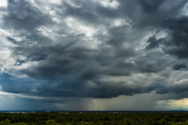 Gewitterhimmel Regenwolken — Stockfoto