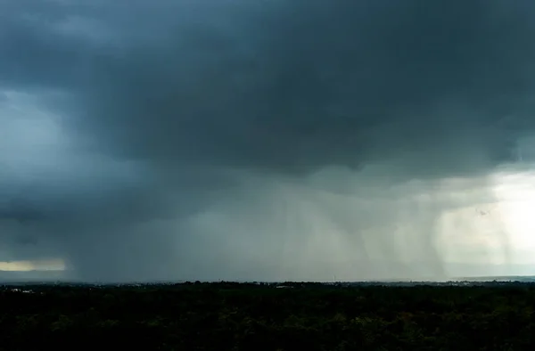 Thunder Storm Sky Rain Clouds — Stock Photo, Image