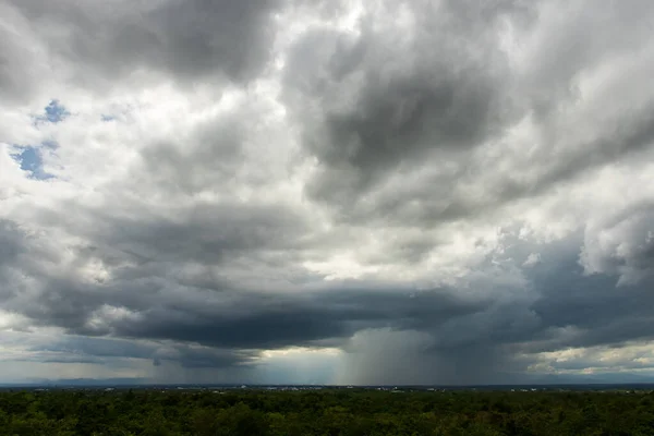 Thunder Storm Sky Rain Clouds — Stock Photo, Image