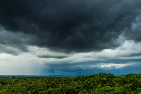 Gewitterhimmel Regenwolken — Stockfoto