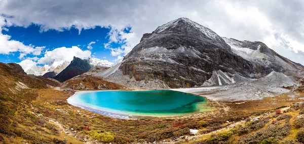 Melkmeer Bij Doacheng Yading National Park Sichuan China Laatste Shangri — Stockfoto