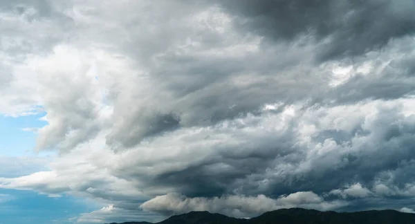 Trueno Tormenta Cielo Nubes Lluvia —  Fotos de Stock