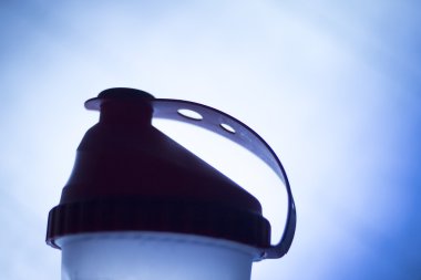 Fitness protein shake shaker şişe