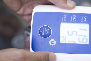 Kan pressur nabız hızı ölçer