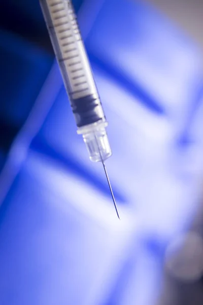 Medical injection syring needle — Stock Photo, Image
