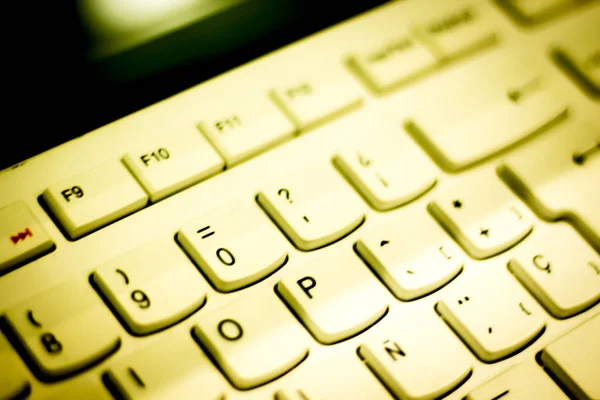 Teclado del teclado del ordenador — Foto de Stock