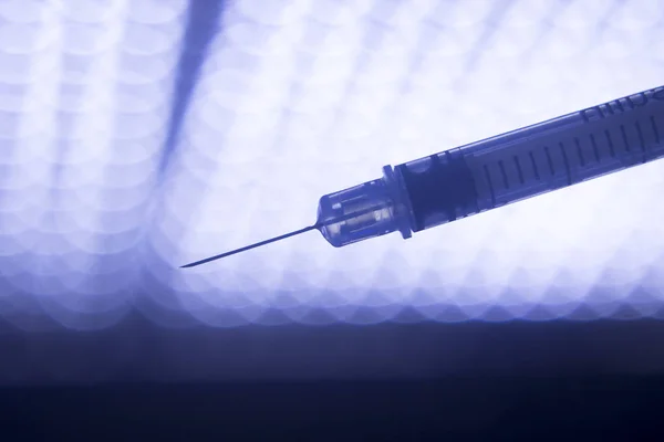 Medical injection syring needle — Stock Photo, Image