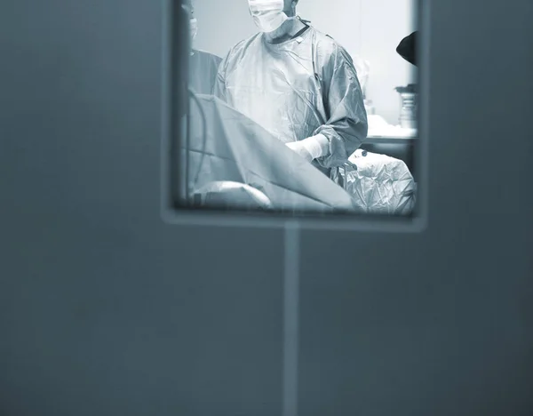 Hospital surgery door — Stock Photo, Image