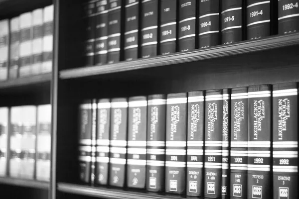 Legal books law reports — Stock Photo, Image