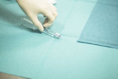 Cerrahi anestezi şırınga