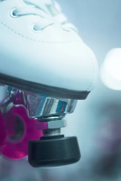 Rollerskates in skate store — Stock Photo, Image