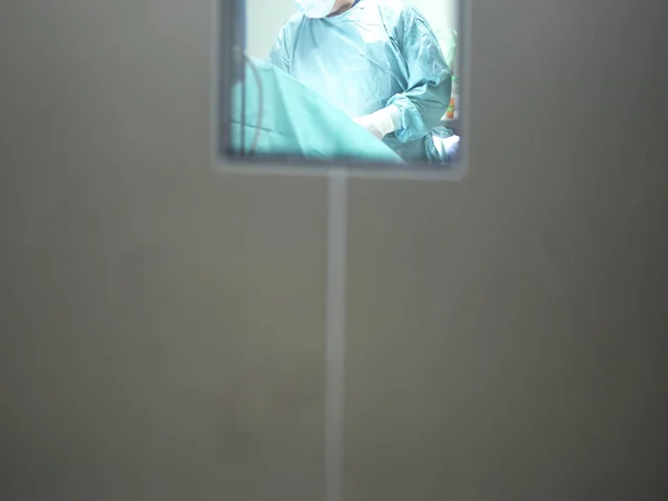 Hospital surgery door