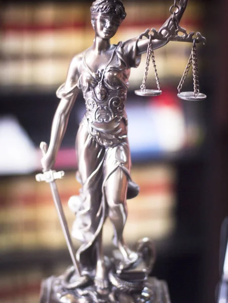 Studio legale statua legale — Foto Stock