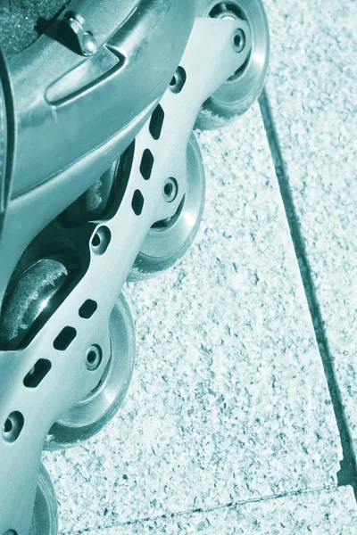 Inline freestyle roller skates — Stock Photo, Image