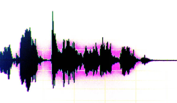 Geluid opnemen van studio audio — Stockfoto