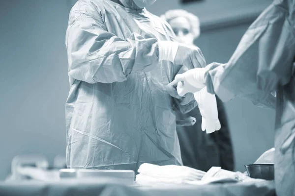Chirurg w szpitalu chirurgii — Zdjęcie stockowe