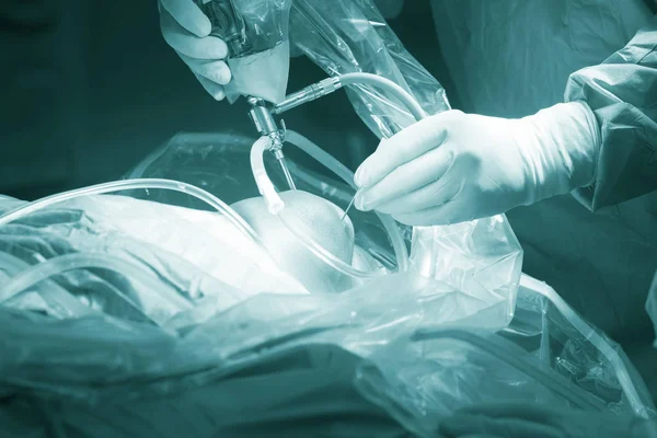 Операція в госпіталі коліна — стокове фото