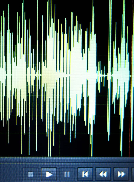 Studio di registrazione audio audio — Foto Stock