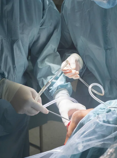 Knee surgery hospital operation — Stock Photo, Image