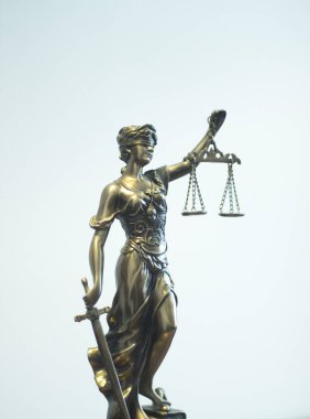 Law office legal statue Themis clipart