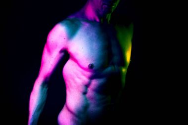 İnce çıplak erkek