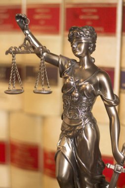 Hukuk office yasal heykel Themis