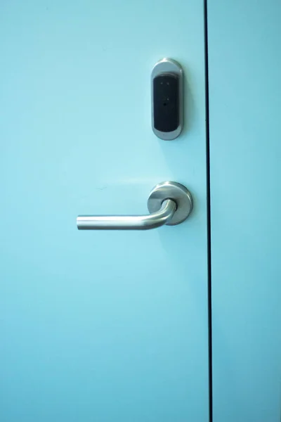 Luxury hotel bedroom door