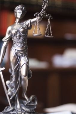 Hukuk office yasal heykel Themis