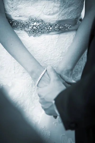 Wedding bride and groom — Stock Photo, Image