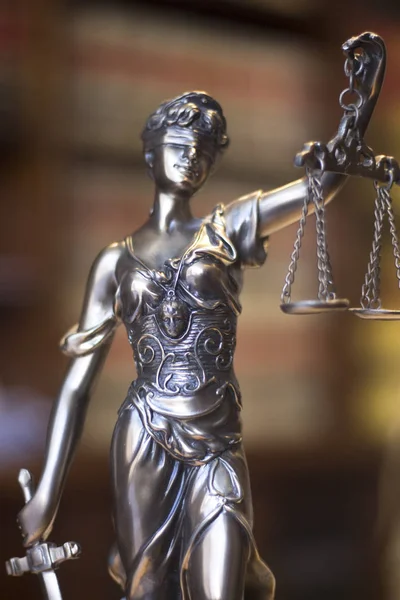 Law office rättsliga staty Themis — Stockfoto