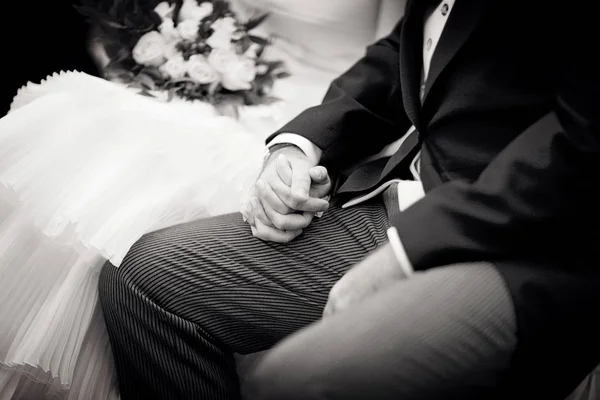 Wedding bride and groom — Stock Photo, Image