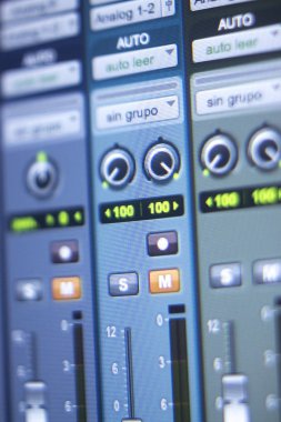 Resepsiyon karıştırma stüdyo kayıt