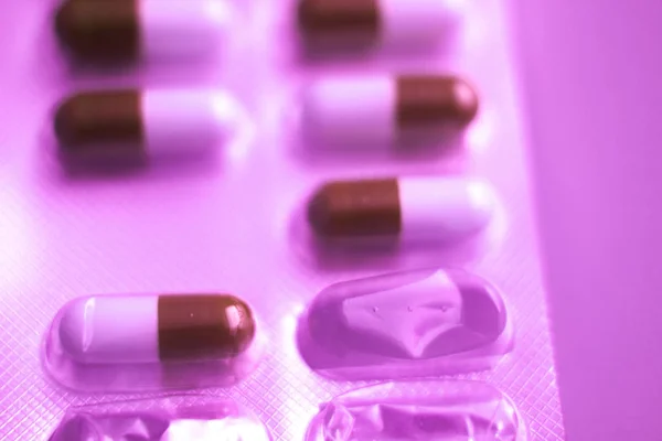 Blisterförpackning medicin piller — Stockfoto