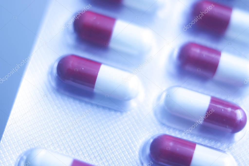 Blister pack medicine pills