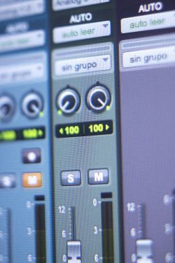 Resepsiyon karıştırma stüdyo kayıt