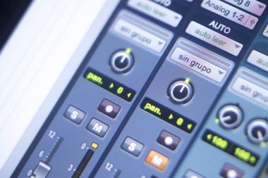 Resepsiyon karıştırma stüdyo kayıt