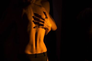 Seksi ince çıplak Çift