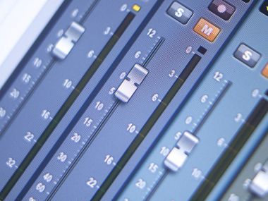 Resepsiyon karıştırma stüdyo kayıt